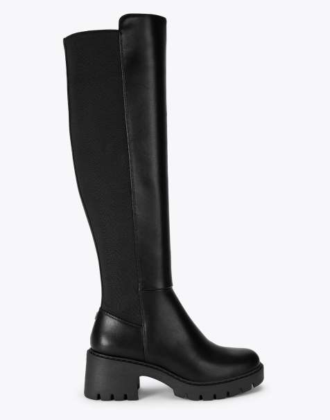 KG Kurt Geiger Tess otk over the knee boots in black - view 1