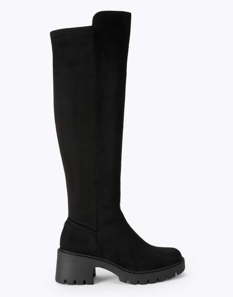 KG Kurt Geiger Tess otk over the knee boots in black - view 1