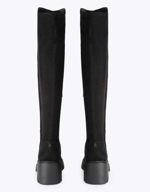 KG Kurt Geiger Tess otk over the knee boots in black, 3 of 4