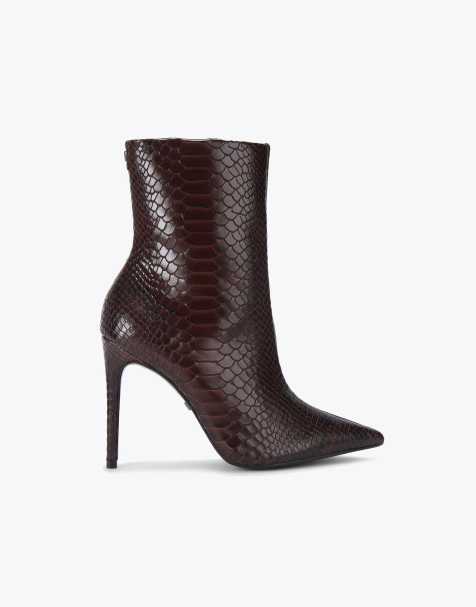 KG Kurt Geiger Tokyo leather high ankle boots in brown other - view 1