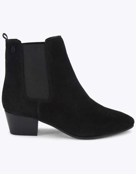 KG Kurt Geiger Topaz low ankle boots in black - view 1