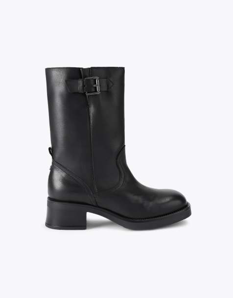 KG Kurt Geiger Trident low ankle boots in black - view 1