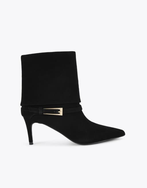 KG Kurt Geiger Trinity mid ankle boots in black suede