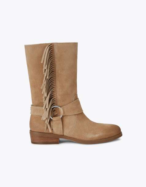 KG Kurt Geiger Trist low ankle boots in camel - view 1