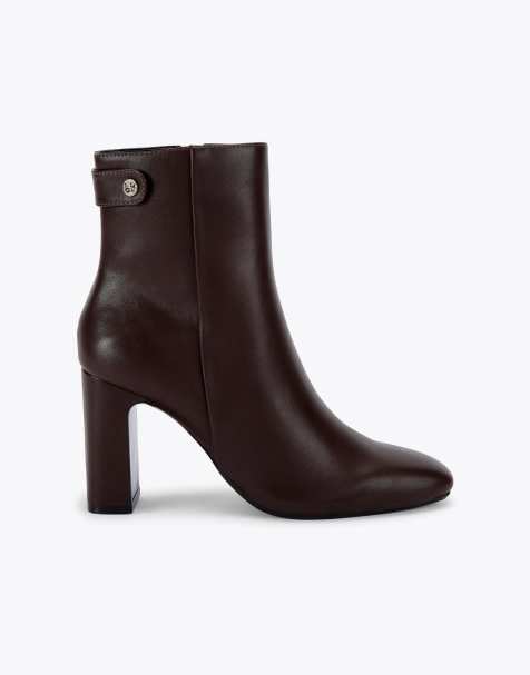 KG Kurt Geiger Trix mid ankle boots in dark brown - view 1