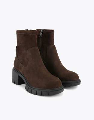  True sock mid ankle boots 