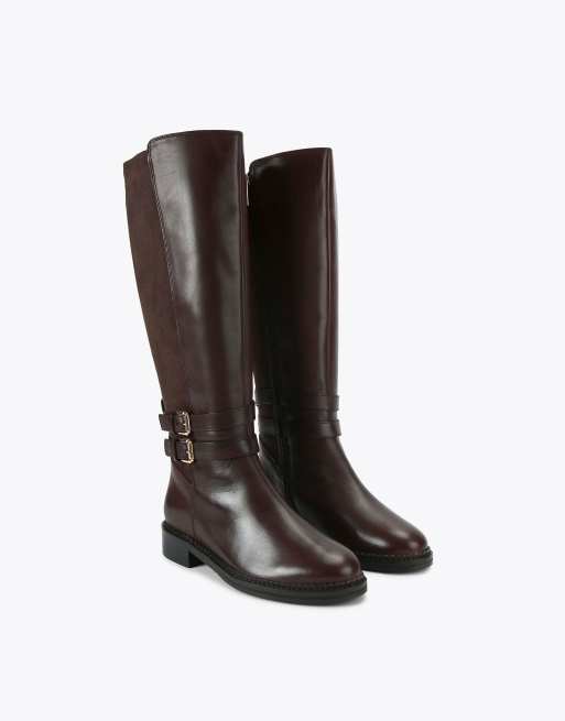 KG Kurt Geiger Trying knee boots in brown