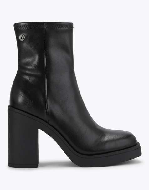 KG Kurt Geiger Twist high ankle boots in black - view 1