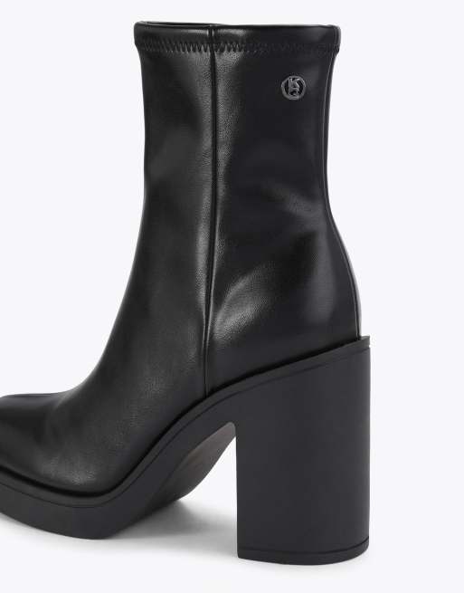 KG Kurt Geiger Twist high ankle boots in black, 3 of 4