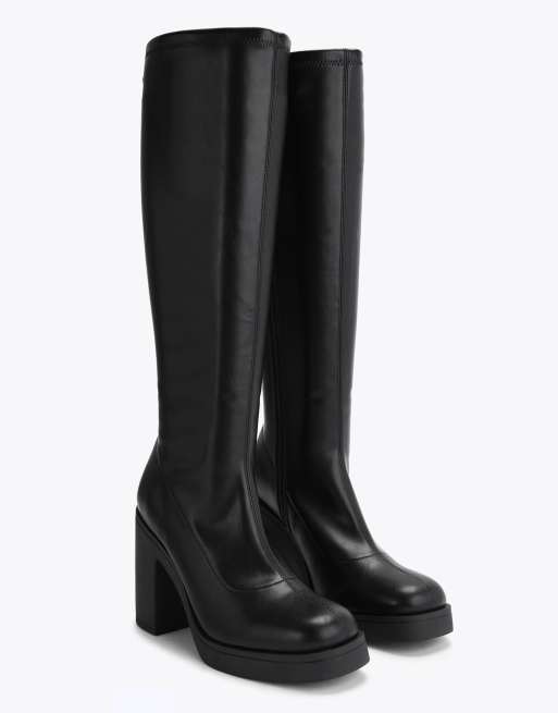 KG Kurt Geiger Twist knee boots in black, 2 of 4