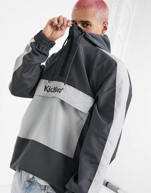Kickers anorak in grey