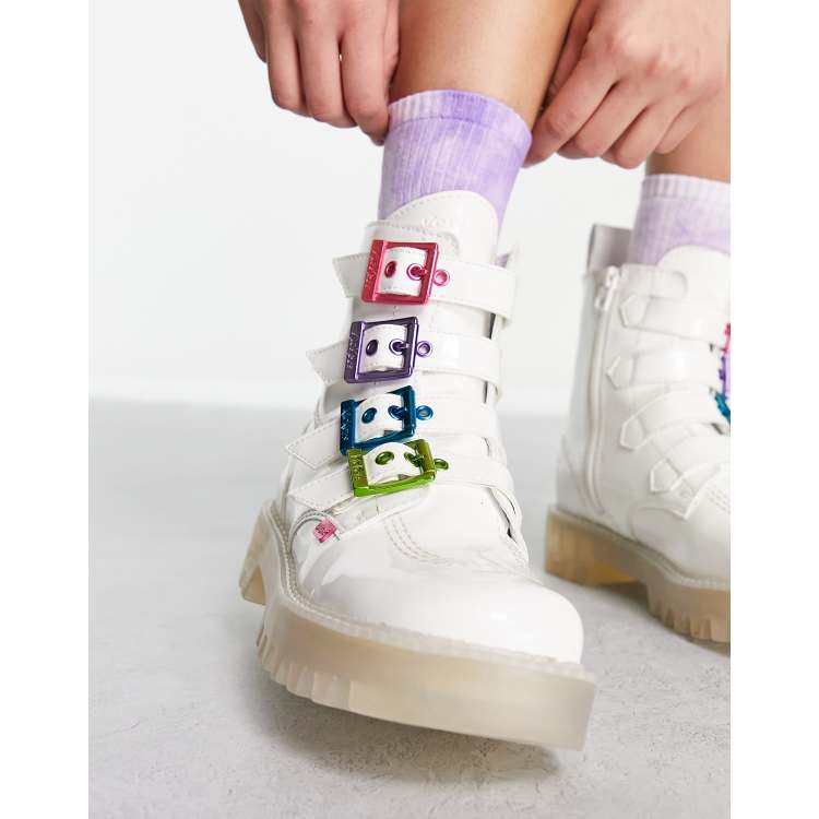 Velcro kickers boots discount