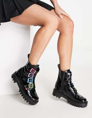 kickers boots womens