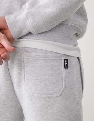 Kickers Fleece Shorts In Gray