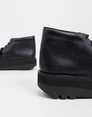 kickers platform black