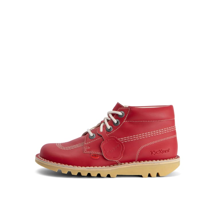 womens red kickers boots