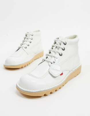 Kickers white outlet boots