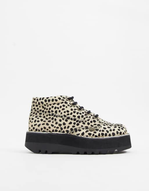 Kickers leopard sales