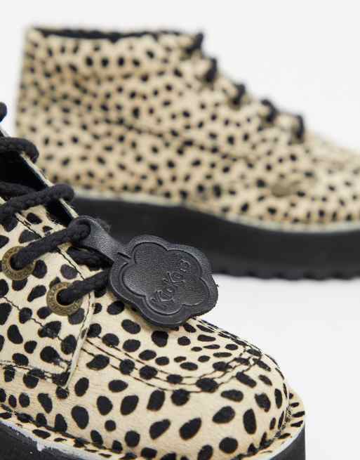 Kickers leopard sales