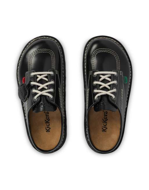 Kickers Kick mule in black, 2 of 4