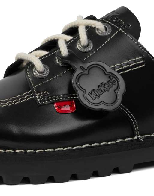 Kickers Kick mule in black, 4 of 4