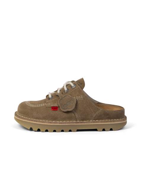 Kickers Kick mule in taupe - view 1