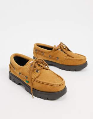 nubuck deck shoes