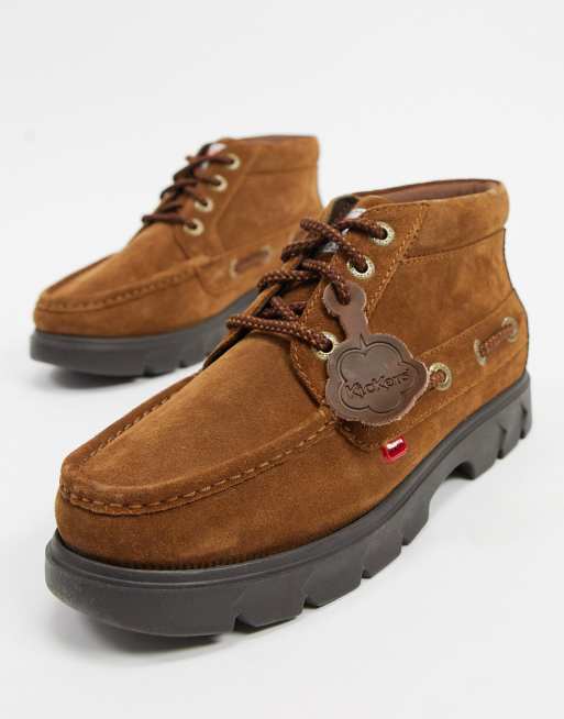 Kickers on sale suede shoes