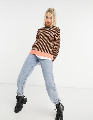 grid sweater