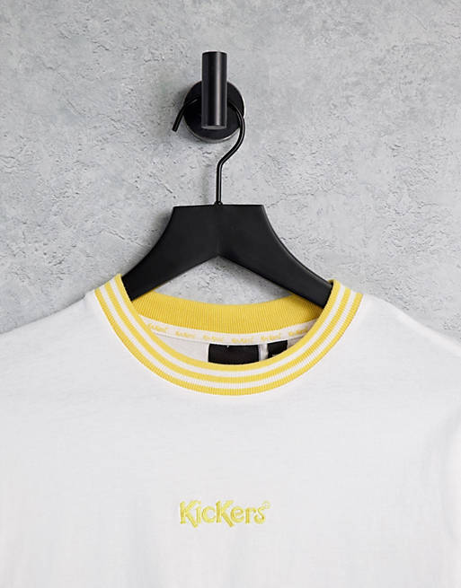  Kickers relaxed t-shirt with pastel embroidery logo 