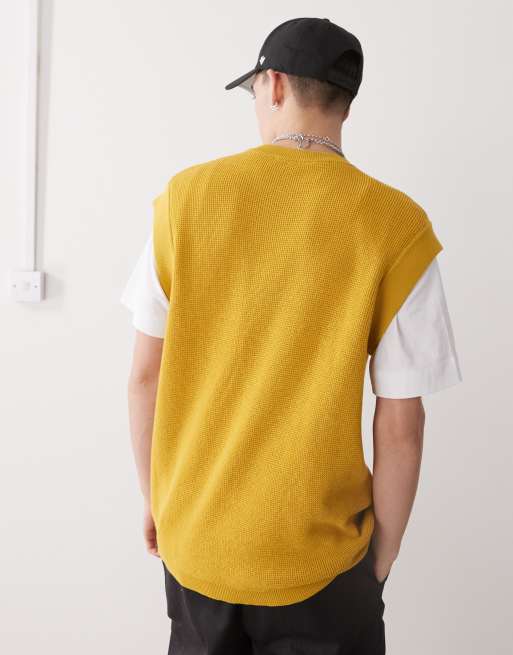 Kickers - Smanicato in maglia giallo ocra, 4 di 4