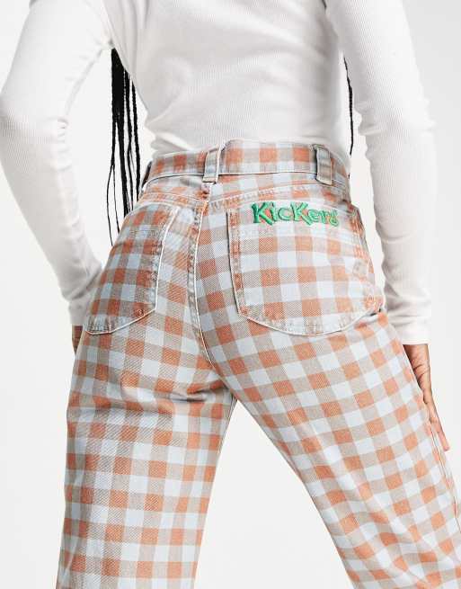 Steel 2024 plaid jeans