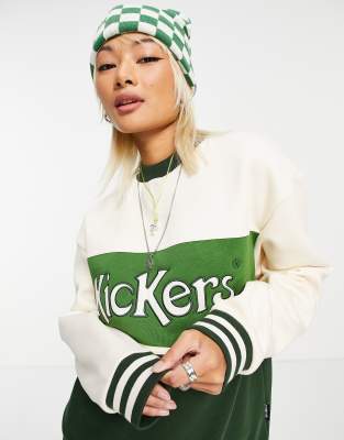 Kickers - Sweat oversize avec empiècement à logo rétro | ASOS