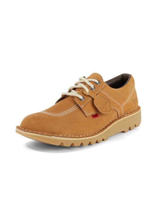 Kickers Unisex kick lo in tan | ASOS