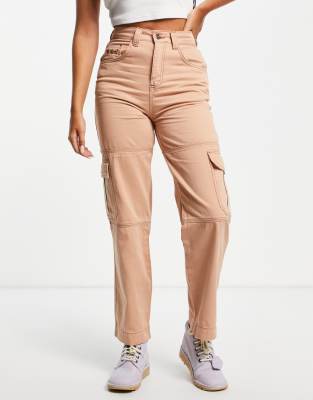 Kickers utility combat trousers with embroidered logo | ASOS