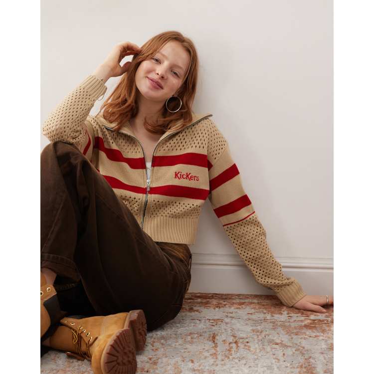 【HI FI FNK】Road Boucle Striped Knit HI FI FNK】Pow Boucle Striped Knit