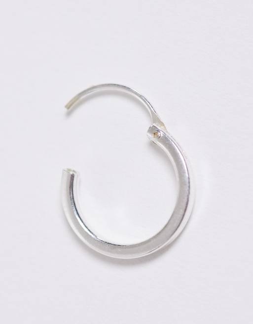 Kignsley Ryan multipack 8 and 10mm hoops in sterling silver, 3 of 4