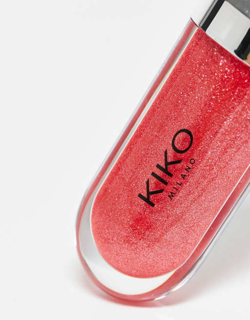 KIKO - Milano 3D - Gloss à lèvres hydratant - 12 Amaryllis rouge nacrée, 4 de 4