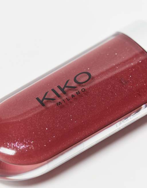 KIKO Milano - 3D Hydra Lipgloss – Återfuktade läppglans – 22 Sparkling Red Garnet, 5 av 5