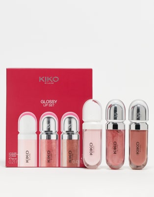 KIKO Milano - Kit gloss à lèvres (26 % d'économie)-Pas de couleur