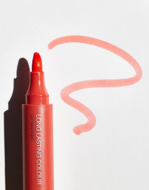KIKO Milano – Long Lasting Colour Lip Marker – Lang anhaltender Lippenstift – 103 Peach Red, 3 von 4