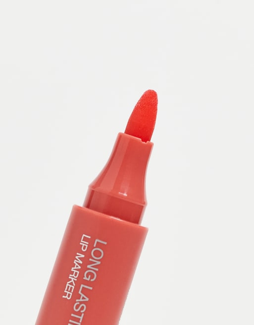 KIKO Milano – Long Lasting Colour Lip Marker – Lang anhaltender Lippenstift – 103 Peach Red, 4 von 4