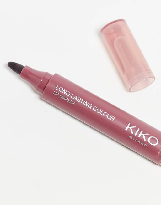 KIKO Milano – Long Lasting Colour Lip Marker – Lang haltender Lippenstift – 107 Plum, 4 von 4