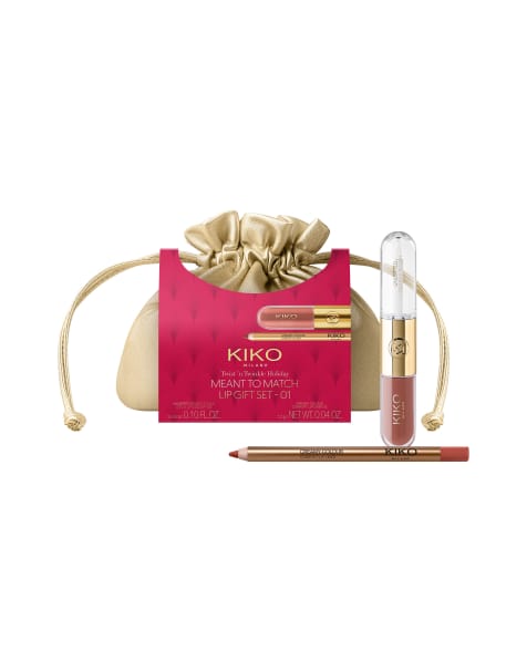 KIKO Milano Meant To Match Lip Gift Set 7.2ml - 01 Timeless Blend - view 1