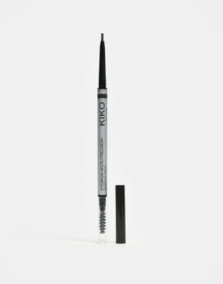KIKO Milano - Micro Precision - Augenbrauenstift - 06 Black-Neutral