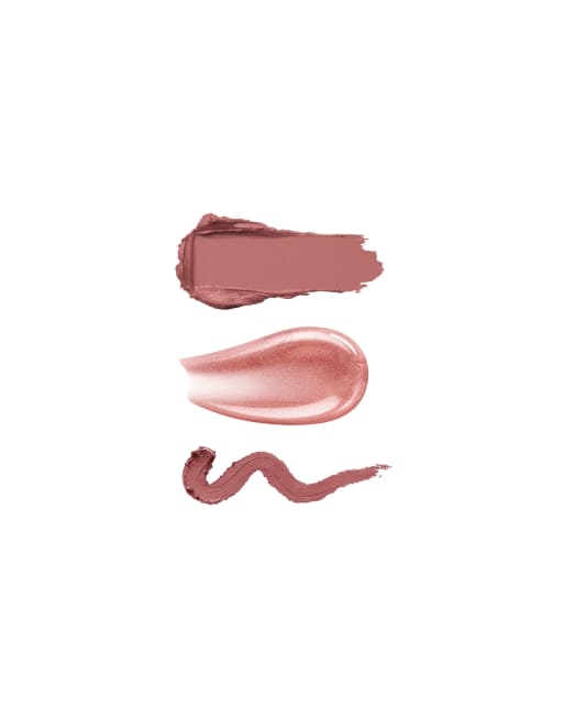 KIKO Milano Mini Kiss Squad set de regalo de labiales 5,3 ml - 01 Nude Deco, 3 de 3