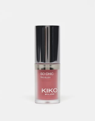KIKO Milano - Skin Lover So Chic Trio Blush - Rouge - 04 Ruby Bliss-Rosa