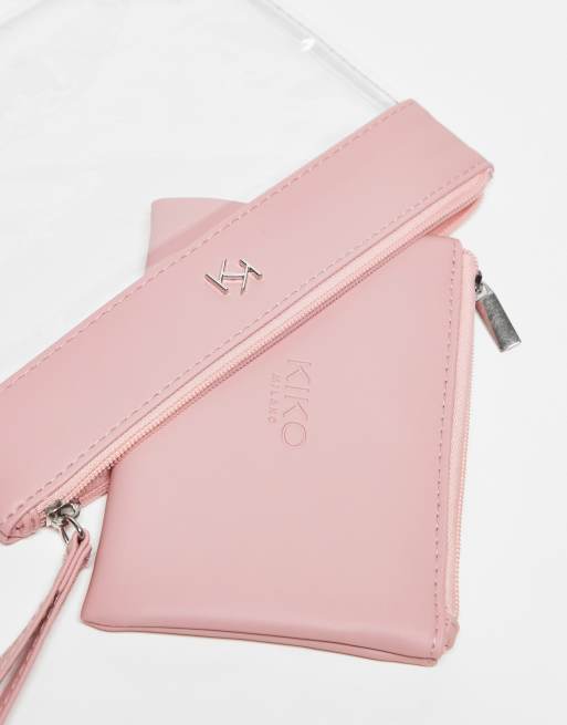 KIKO Milano - Trousse à maquillage transparente - Rose, 2 de 3