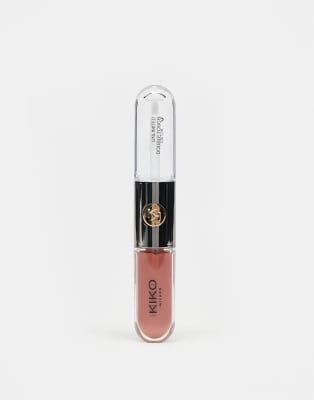 KIKO Milano - Unlimited Double Touch - Flüssiger Lippenstift - 103 Natural Rose-Rosa