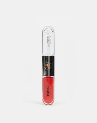 KIKO Milano - Unlimited Double Touch - Flüssiger Lippenstift - 115 Fire Red-Rot